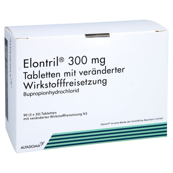 ELONTRIL 300 mg Tabletten m.veränd.Wirkst.-Frs. 3X30 St