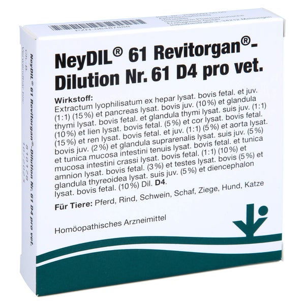 Neydil Nr.61 Revitorgan Dil.D 4 pro Ampu 5X2 ml