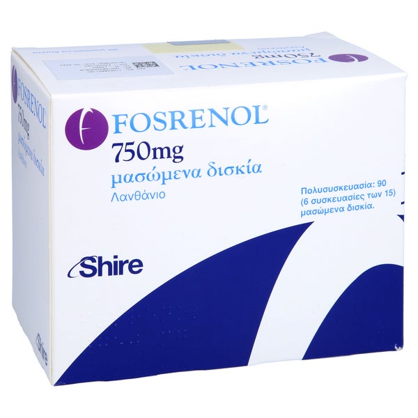 Fosrenol 750 mg Kautabletten 90 St