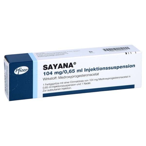 SAYANA 104 mg/0,65 ml Injekt.-Susp.i.e.Fertigspr. 1 St