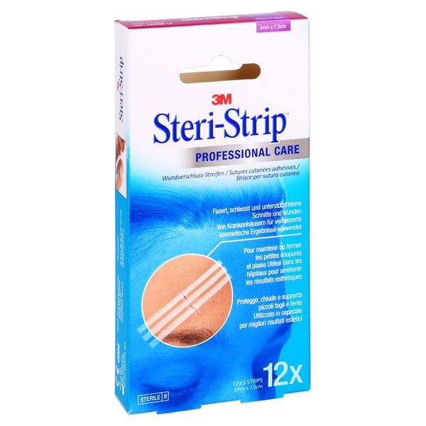 Steri Strip Steril 3x75mm 1540P 12X5 St