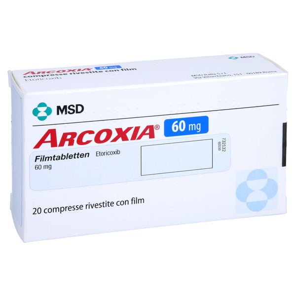 Arcoxia 60 mg Filmtabletten 20 St