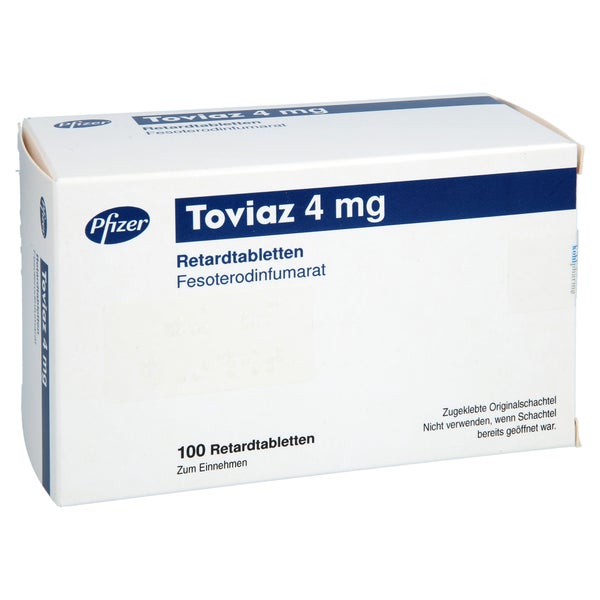 Toviaz 4 mg Retardtabletten 100 St