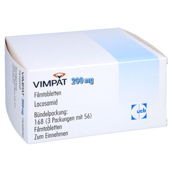 Vimpat 200 mg Filmtabletten 168 St