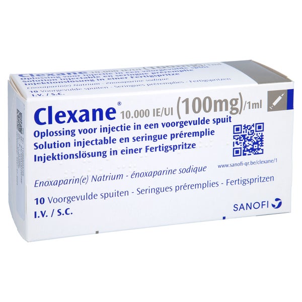 CLEXANE 10.000 I.E. 100mg/ml Inj.-Lsg.i.e.F.-Sp. 10 St