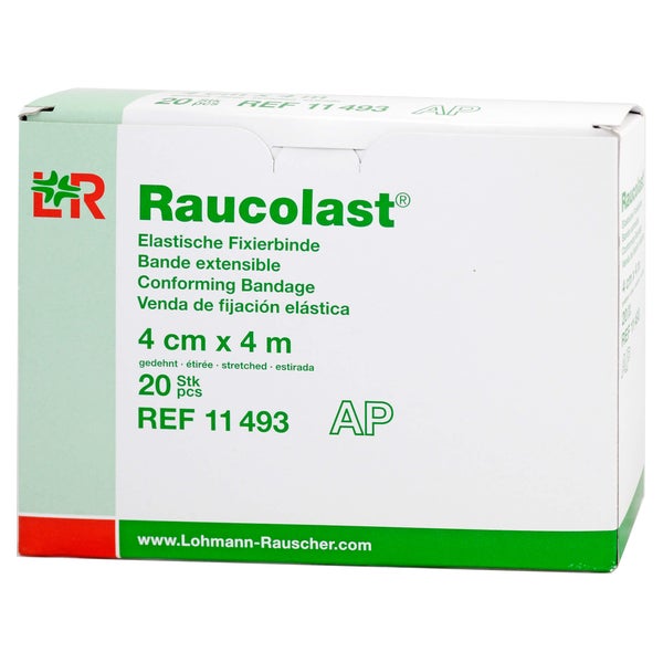 Elafix Binden Raucolast 4 cm o.Zellglas 20 St