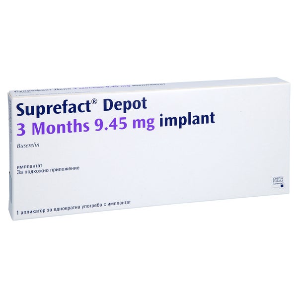 SUPREFACT Depot 9,45 mg 3-Monatsimplan.i.e.F.-Spr. 1 St