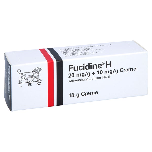 Fucidine H 20 mg/g + 10 mg/g Creme 15 g