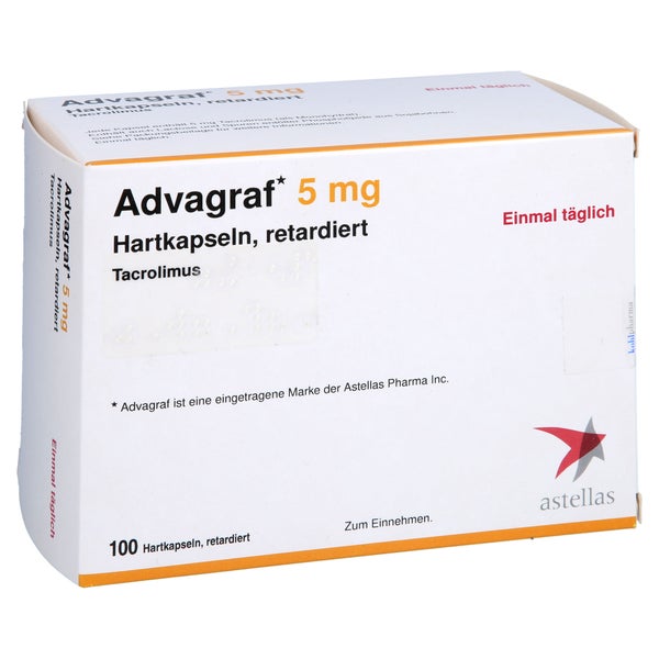 Advagraf 5 mg Hartkapseln retardiert 100 St