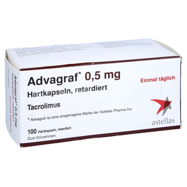 Advagraf 0,5 mg Hartkapseln retardiert 100 St
