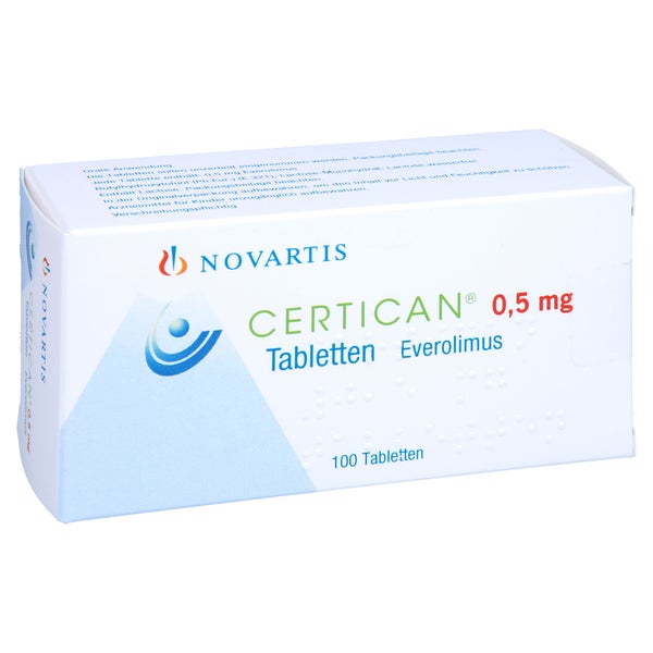 Certican 0,5 mg Tabletten 100 St