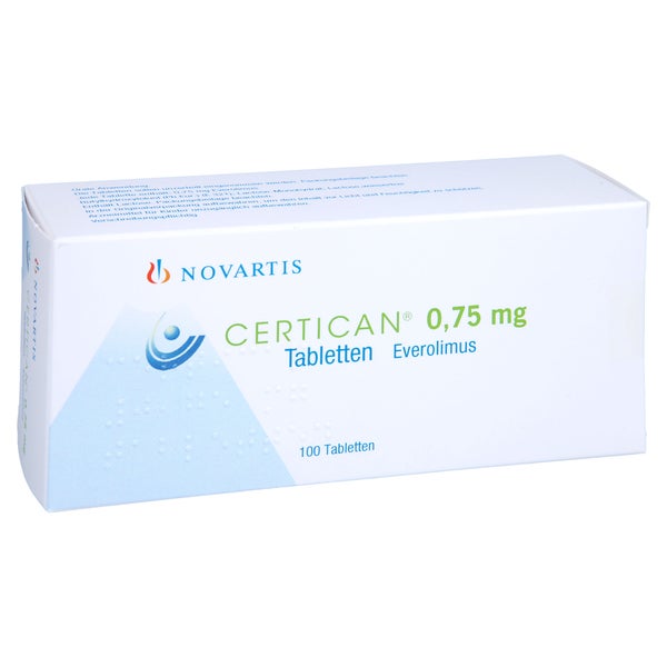 Certican 0,75 mg Tabletten 100 St