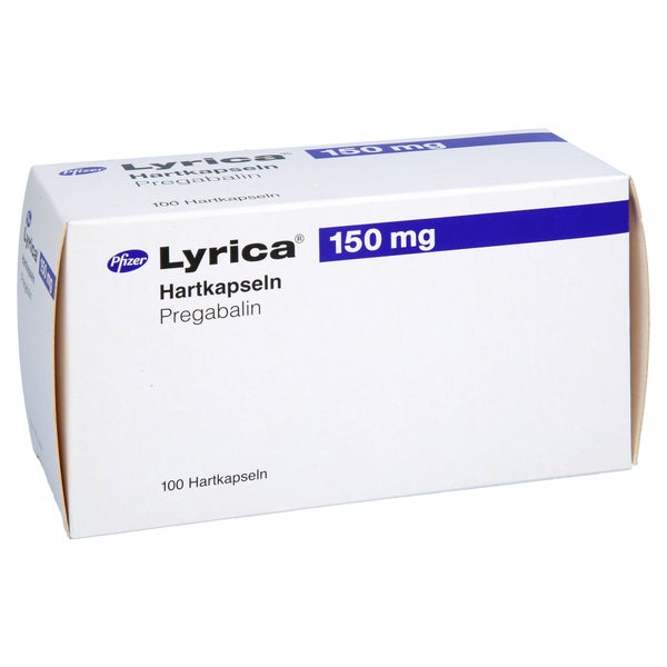 Lyrica 150 mg Hartkapseln 100 St