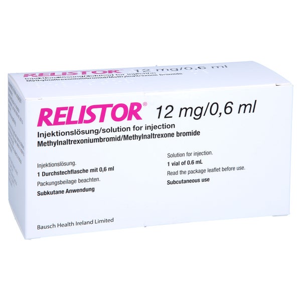 RELISTOR 12 mg/0,6 ml Injektionslösung Dsfl. 1 St