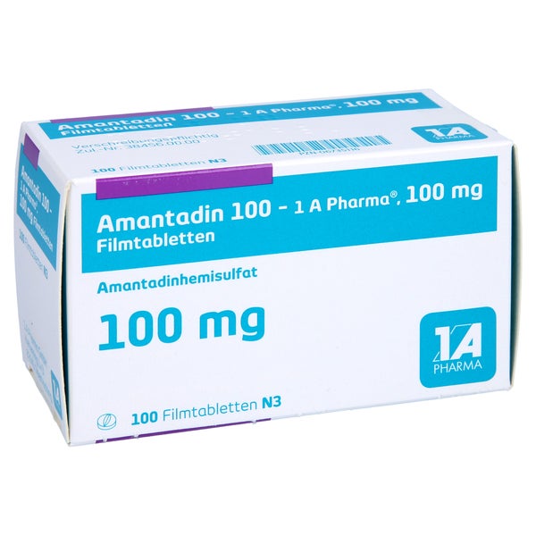 Amantadin 100-1a Pharma Filmtabletten 100 St