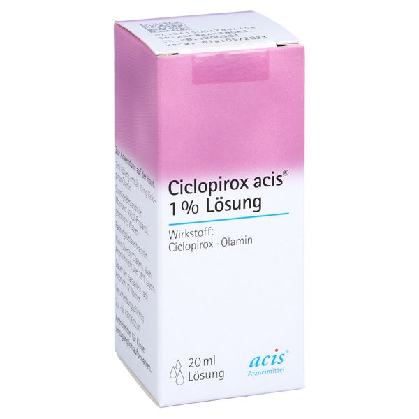 Ciclopirox acis 1% Lösung 20 ml