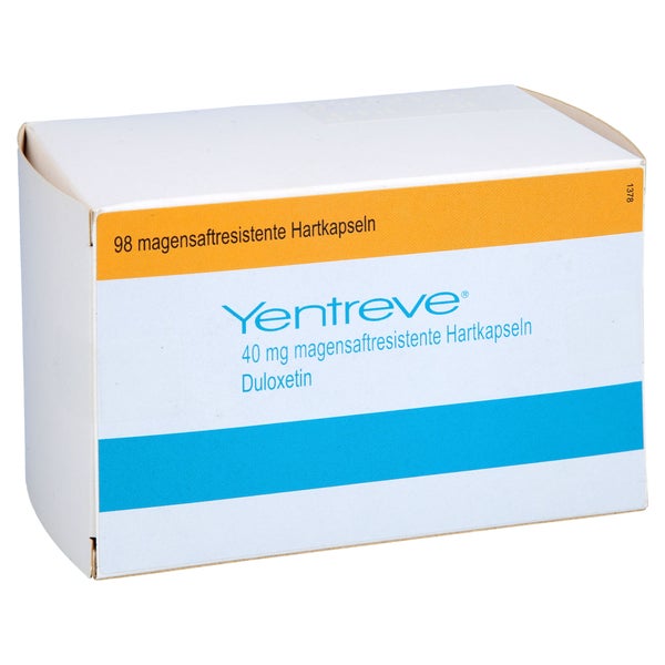 YENTREVE 40 mg magensaftresistente Hartkapseln 98 St