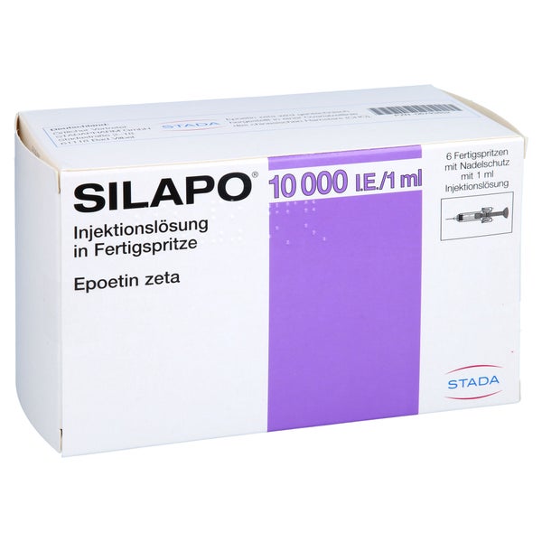 SILAPO 10.000 I.E./1,0 ml Inj.-Lösung Fertigspr. 6 St