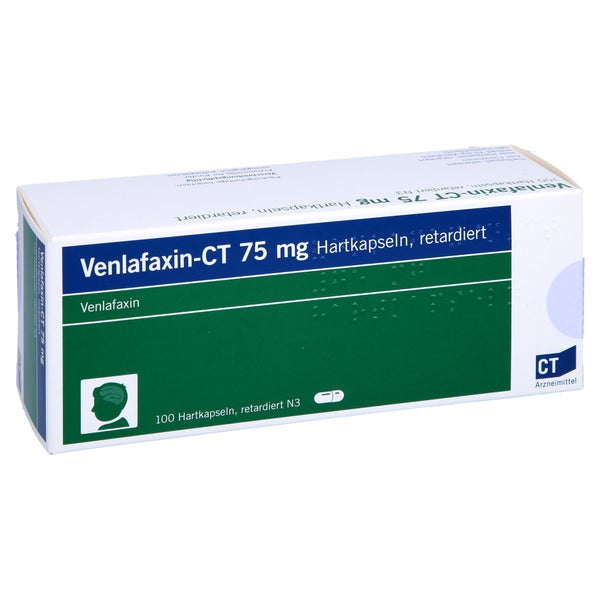 VENLAFAXIN-CT 75 mg Hartkapseln retardiert 100 St