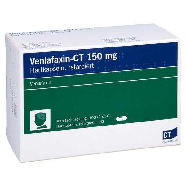 VENLAFAXIN-CT 150 mg Hartkapseln retardiert 100 St