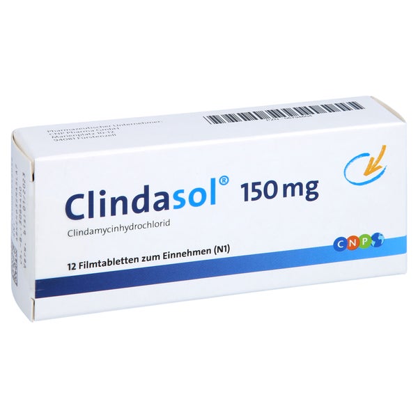Clindasol 150 mg Filmtabletten 12 St