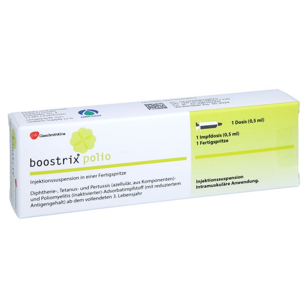 BOOSTRIX Polio Inj.-Susp.i.e.Fertigspr.o.Kanüle 1X0,5 ml