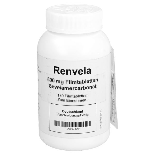 Renvela 800 mg Filmtabletten 180 St