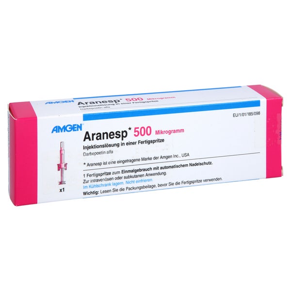 ARANESP 500 µg Inj.-Lsg.i.e.Fert.S.autom.Nadels. 1 St