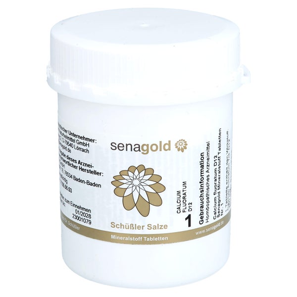 Biochemie Senagold 1 Calcium fluoratum D 1000 St