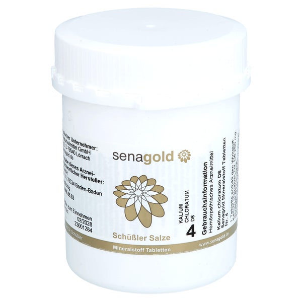 Biochemie Senagold 4 Kalium chloratum D 1000 St