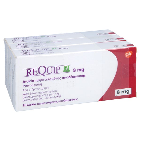 Requip-modutab 8 mg Retardtabletten 84 St