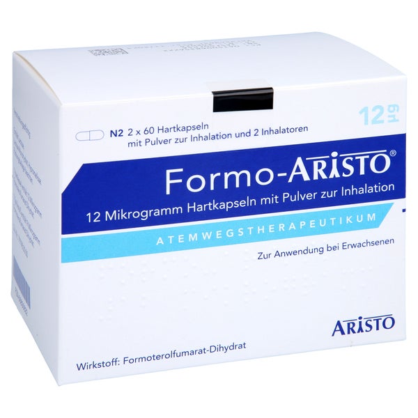 FORMO-Aristo 12 µg Hartkapseln m.Plv.z.Inhalation 120 St