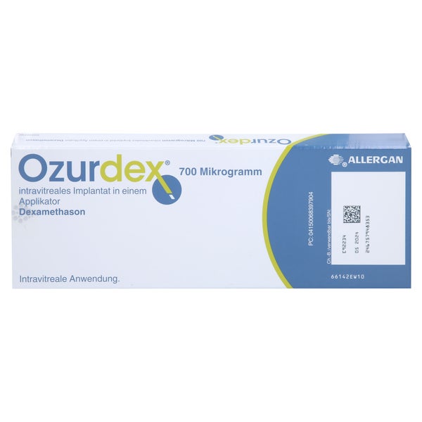 OZURDEX 700 Mikrogramm Implantat i.e.Applikator 1 St
