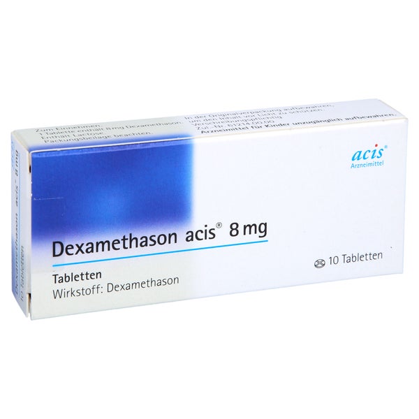 Dexamethason acis 8 mg Tabletten 10 St