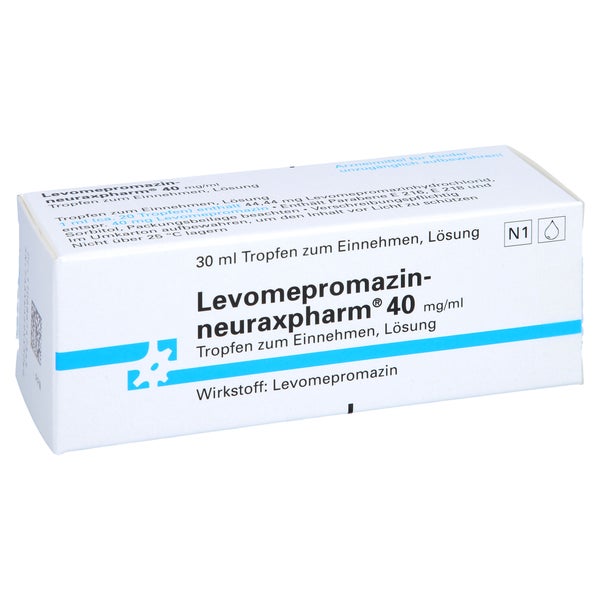 LEVOMEPROMAZIN-neuraxpharm 40 mg/ml Tropf.z.Einn. 30 ml