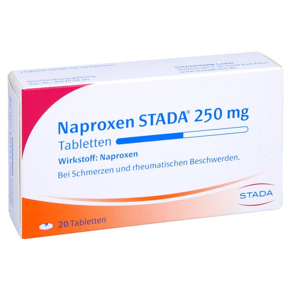 Naproxen Stada 250 mg Tabletten 20 St