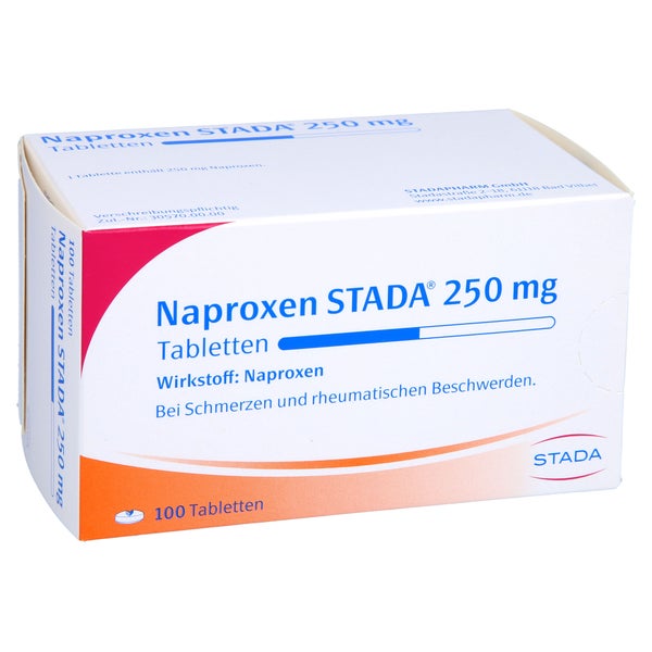 Naproxen Stada 250 mg Tabletten 100 St