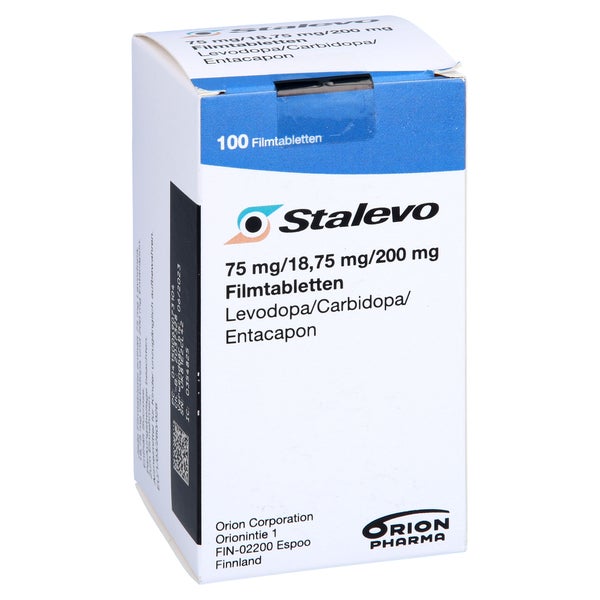 STALEVO 75 mg/18,75 mg/200 mg Filmtabletten 100 St