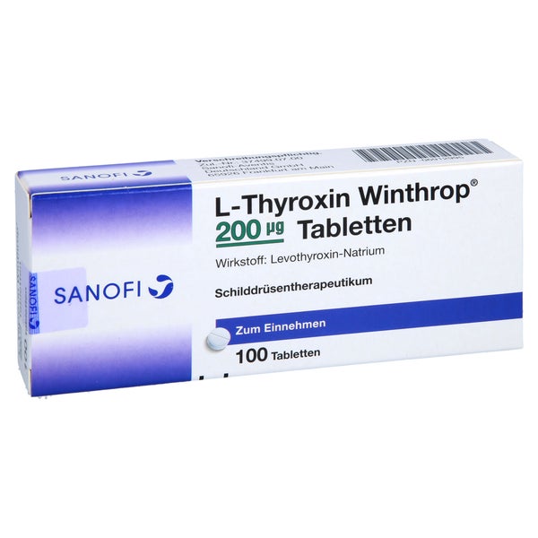 L-thyroxin Winthrop 200 µg Tabletten 100 St