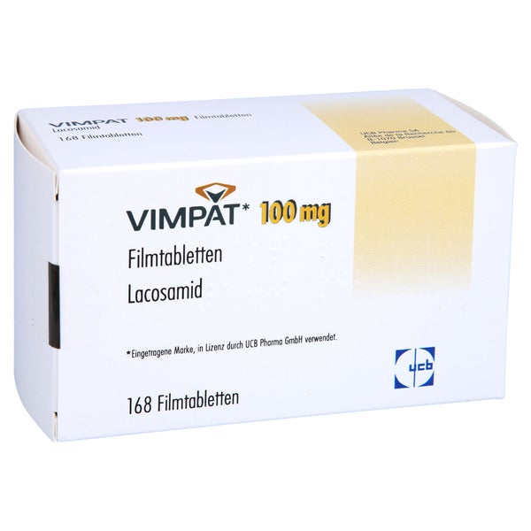 Vimpat 100 mg Filmtabletten 168 St