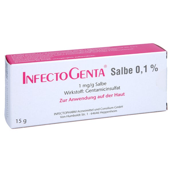 Infectogenta Salbe 0,1% 15 g