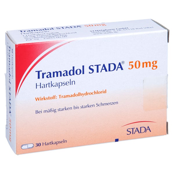 Tramadol Stada 50 mg Hartkapseln 30 St