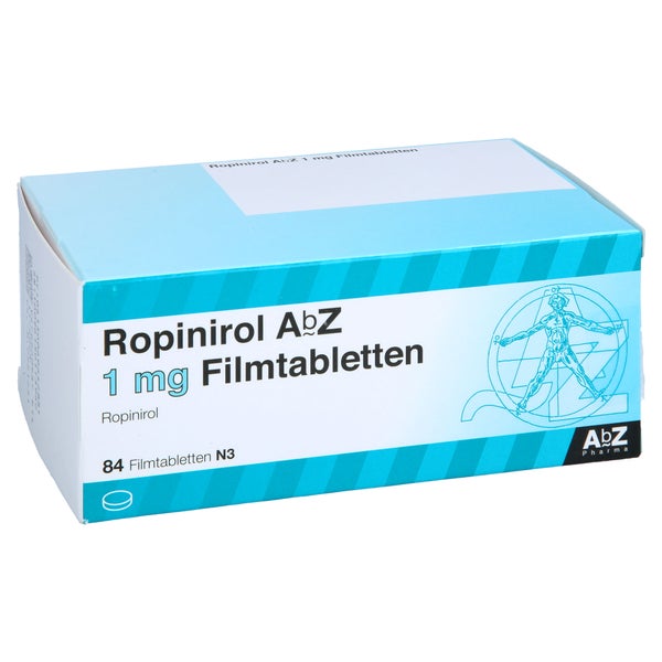 Ropinirol AbZ 1 mg Filmtabletten 84 St