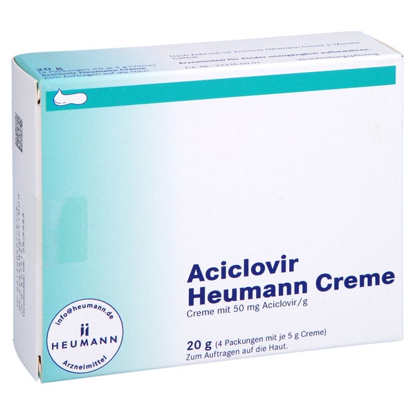 Aciclovir Heumann Creme 20 g