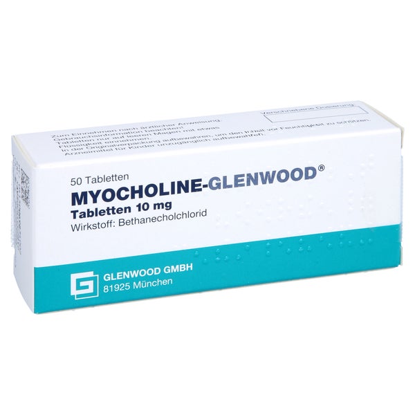 Myocholine Glenwood 10 mg Tabletten 50 St