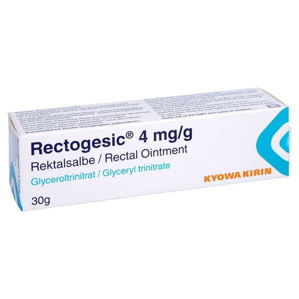 Rectogesic 4 mg/g Rektalsalbe 30 g