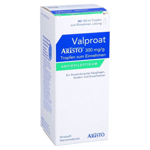 VALPROAT Aristo 300 mg/g Tropfen zum Einnehmen 100 ml
