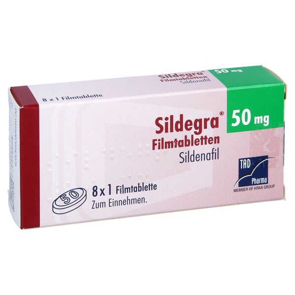 Sildegra 50 mg Filmtabletten 8 St