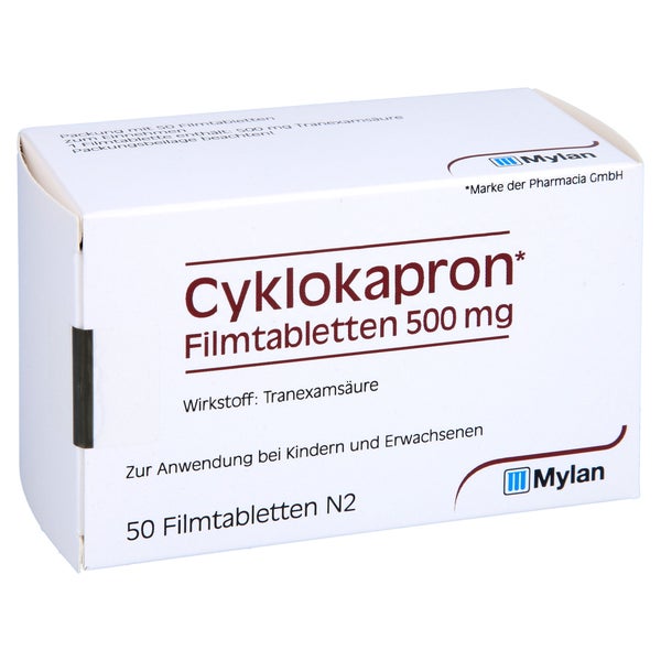Cyklokapron Filmtabletten 50 St