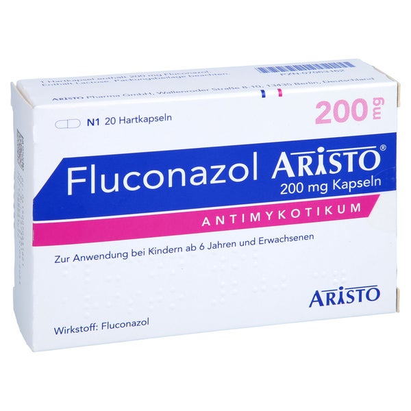 Fluconazol Aristo 200 mg Kapseln 20 St